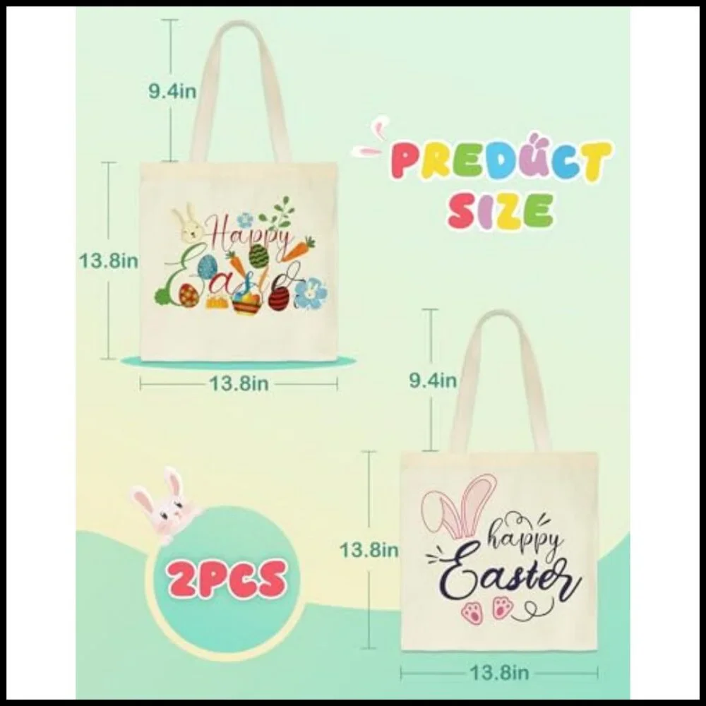 Canvas Tote Bag Foldable Durable Lightweight Versatile Everyday Use
